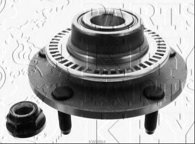 KEY PARTS KWB864 Комплект підшипника маточини колеса