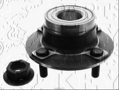 KEY PARTS KWB472 Комплект підшипника маточини колеса