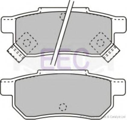 EEC BRP0611 Комплект гальмівних колодок, дискове гальмо