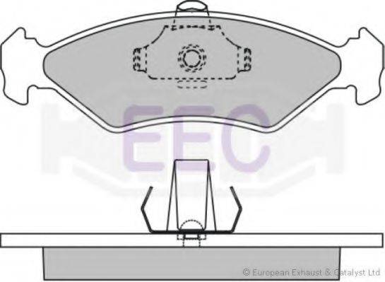 EEC BRP0882 Комплект гальмівних колодок, дискове гальмо