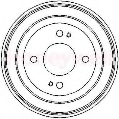 BENDIX 329060B Гальмівний барабан