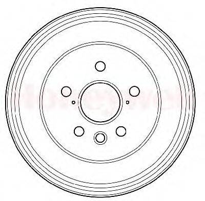 BENDIX 329084B Гальмівний барабан