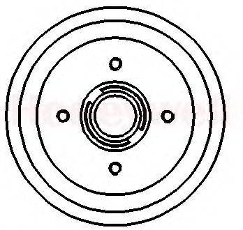 BENDIX 329173B Гальмівний барабан