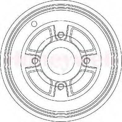 BENDIX 329217B Гальмівний барабан