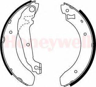 BENDIX 361302B Комплект гальмівних колодок