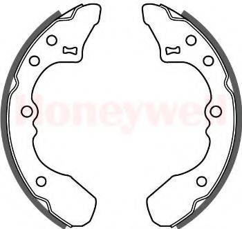 BENDIX 361394B Комплект гальмівних колодок