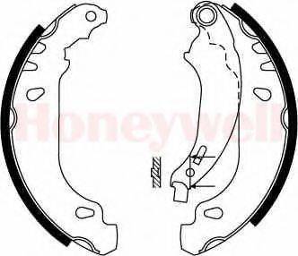 BENDIX 362393B Комплект гальмівних колодок