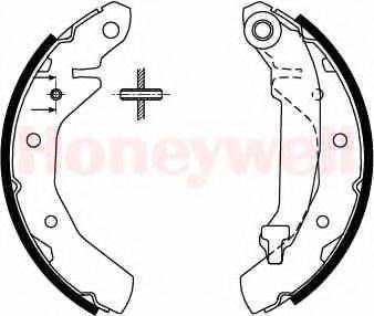 BENDIX 362394B Комплект гальмівних колодок