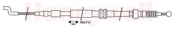 BENDIX 432812B Трос, стоянкова гальмівна система