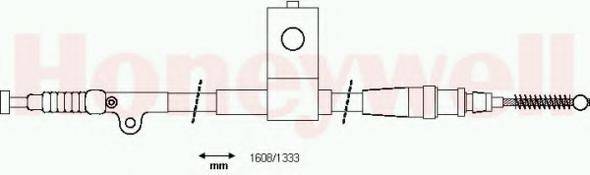 BENDIX 434367B Трос, стоянкова гальмівна система