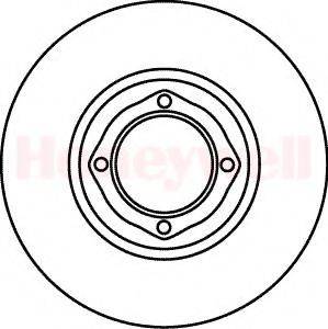 BENDIX 561020B гальмівний диск