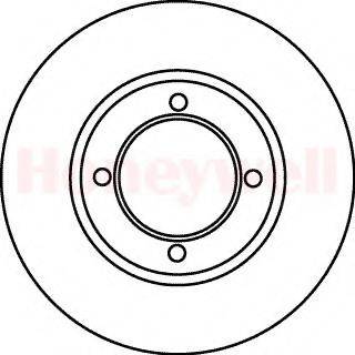 BENDIX 561060B гальмівний диск