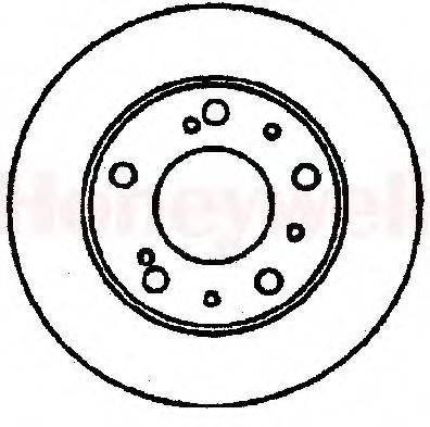 BENDIX 561117B гальмівний диск