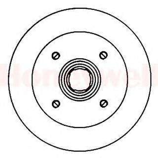 BENDIX 561138B гальмівний диск