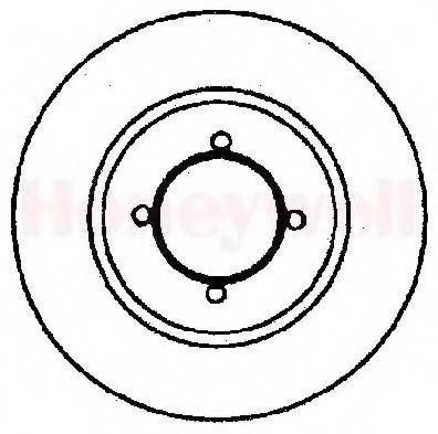 BENDIX 561201B гальмівний диск