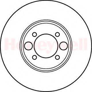 BENDIX 561208B гальмівний диск