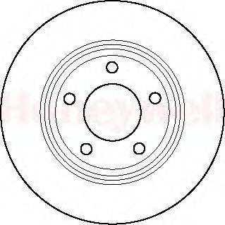 BENDIX 561246B гальмівний диск