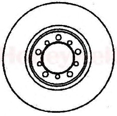 BENDIX 561284B гальмівний диск