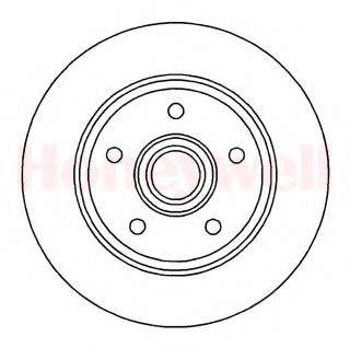 BENDIX 561303B гальмівний диск