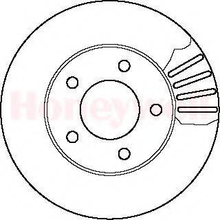 BENDIX 561357B гальмівний диск