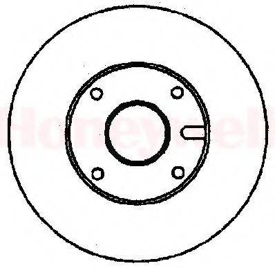 BENDIX 561370B гальмівний диск