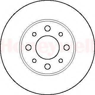 BENDIX 561385B гальмівний диск