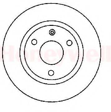 BENDIX 561481B гальмівний диск