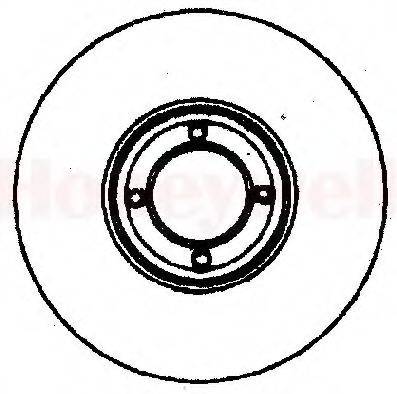 BENDIX 561503B гальмівний диск