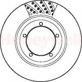 BENDIX 561800B гальмівний диск