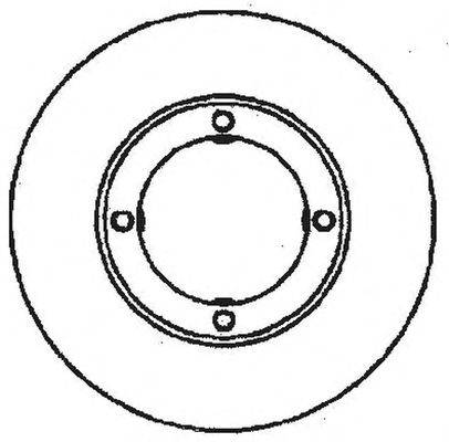 BENDIX 561425B гальмівний диск