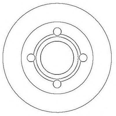 BENDIX 561626B гальмівний диск