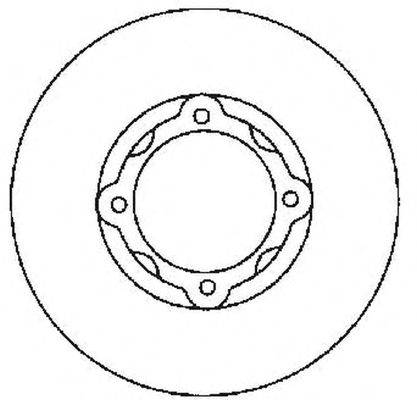 BENDIX 561715B гальмівний диск