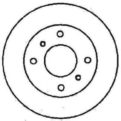 BENDIX 561614B гальмівний диск