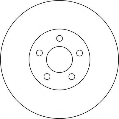 BENDIX 562136B гальмівний диск