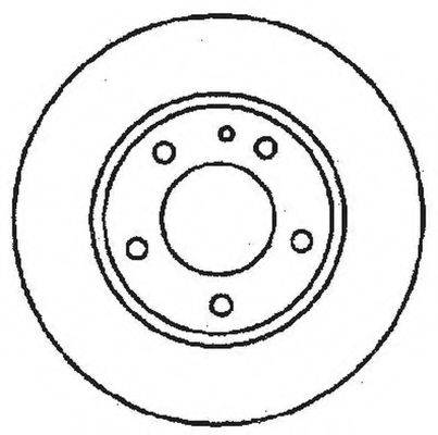 BENDIX 561161B гальмівний диск