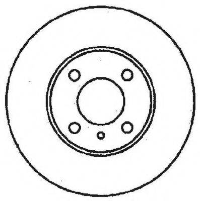 BENDIX 561266B гальмівний диск