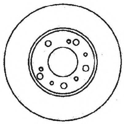 BENDIX 561339B гальмівний диск