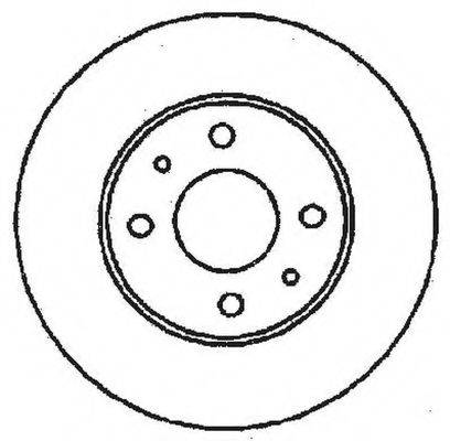 BENDIX 561380B гальмівний диск