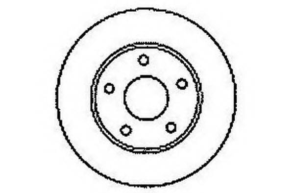 BENDIX 561549B гальмівний диск