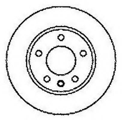 BENDIX 561609B гальмівний диск