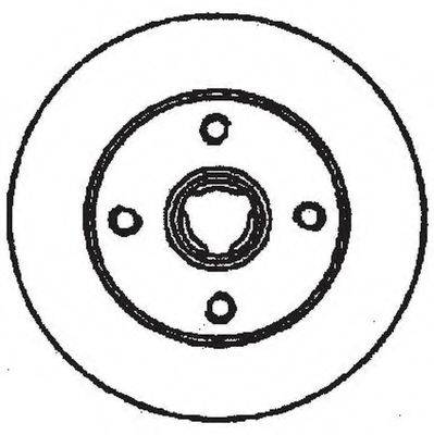 BENDIX 561620B гальмівний диск