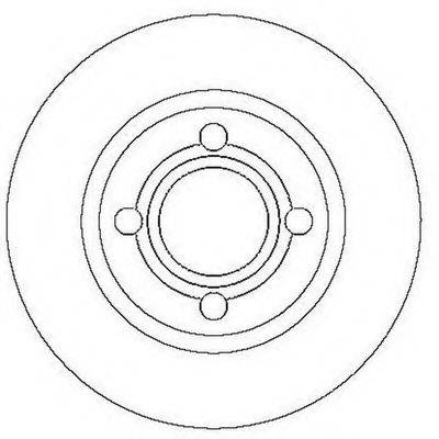 BENDIX 561689B гальмівний диск