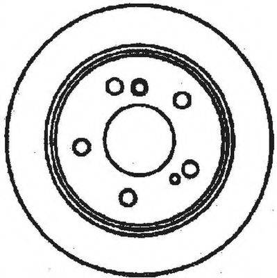 BENDIX 561698B гальмівний диск