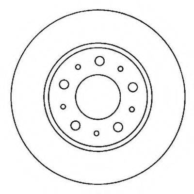 BENDIX 561866B гальмівний диск