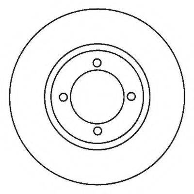 BENDIX 561971B гальмівний диск