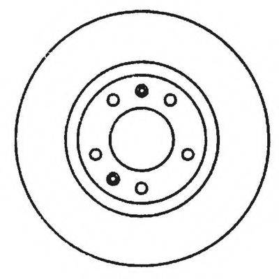 BENDIX 561992B гальмівний диск