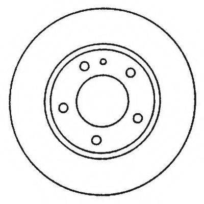 BENDIX 562048B гальмівний диск