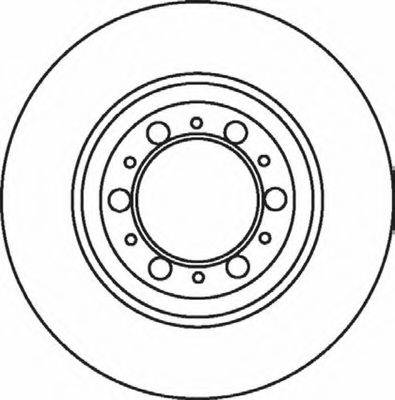 BENDIX 562063B гальмівний диск