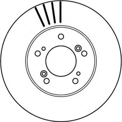 BENDIX 562143B гальмівний диск