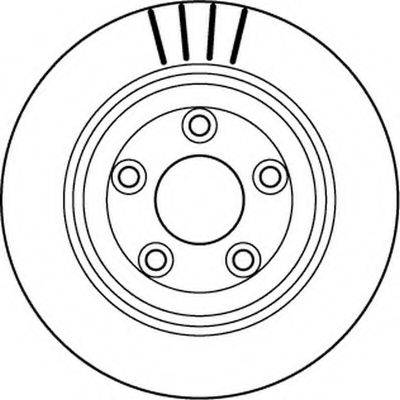 BENDIX 562146B гальмівний диск